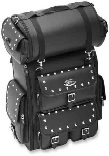 Saddlemen EX2200S Desperado-Style Deluxe Studded Sissy Bar Bag 3515-0097