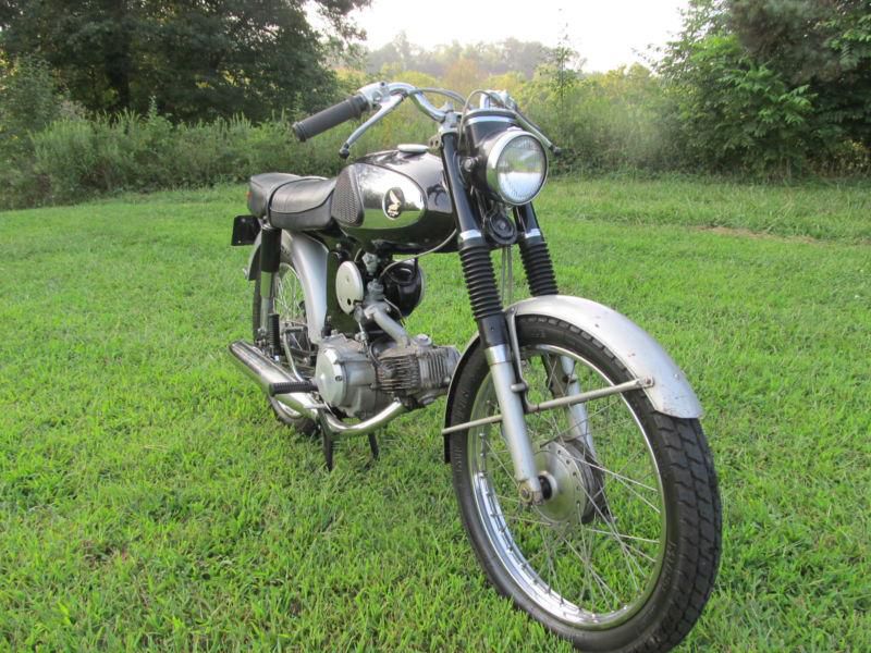 Vintage 1965 Honda S90 Motorcycle antique cafe racer