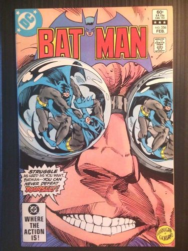 Batman (1940 DC Series) #356 VF Hugo Strange Ed Hannigan