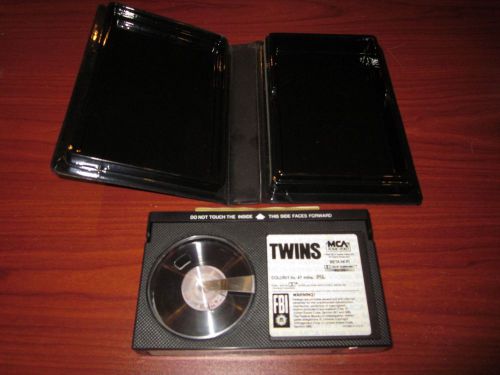 Twins (1989 BETA/Betamax) Arnold Schwarzenegger, Danny DeVito