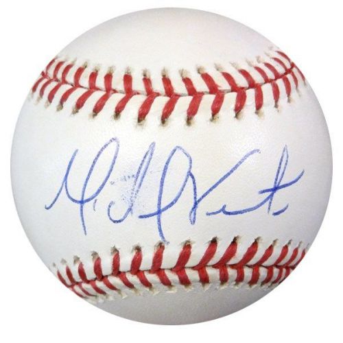 Mike Vento Autographed Signed MLB Baseball PSA/DNA #Z33327