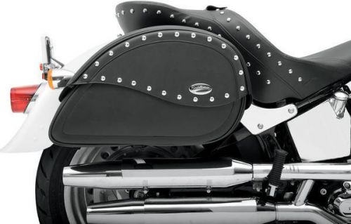 New saddlemen desperado teardrop saddlebags, black, jumbo