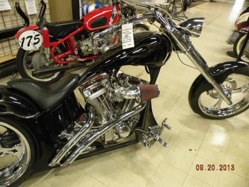 RC Componants Chopper Custom Low Rider Single Sided Swingarm Ultima Engine