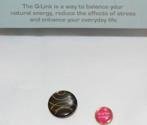 Clarus Q-LINK Black SRT3 QLink Wellness Pocket Button Full Size