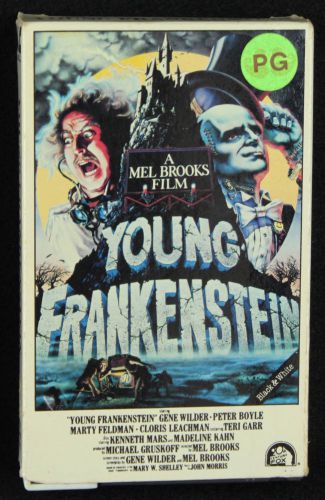 1981 YOUNG FRANKENSTEIN BETA BETAMAX MOVIE VIDEO TAPE VIDEOTAPE