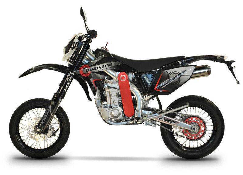 All Wheel Drive Motorcycle - CHRISTINI AWD 450 SM Street Legal (49 States-NO CA)