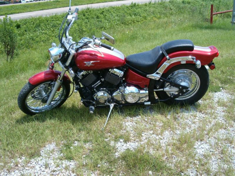 2007 YAMAHA V STAR XVS MOTORCYCLE, ONE OWNER, LOW MILES, EXCELLENT COND.