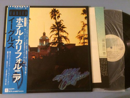 EAGLES&#034;Hotel California&#034; Japan-Import-Obi-NM/Audiophile Japanese Vinyl Desperado