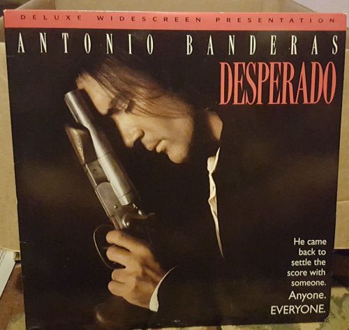 DESPERADO LASERDISC 1995 ANTONIO BANDERAS WIDESCREEN