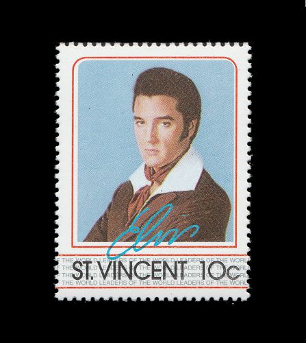 St. vincent, elvis stamp 10c mnh