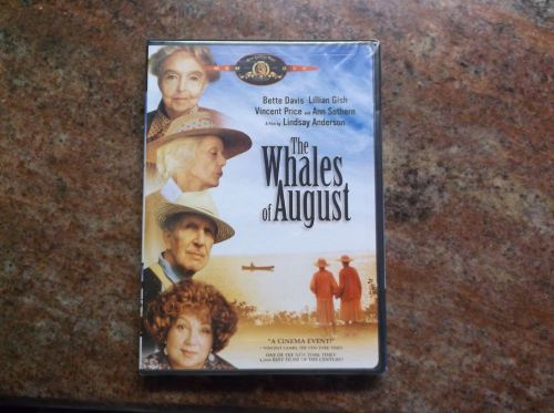 THE WHALES OF AUGUST VINCENT PRICE 1987 OOP Dvd