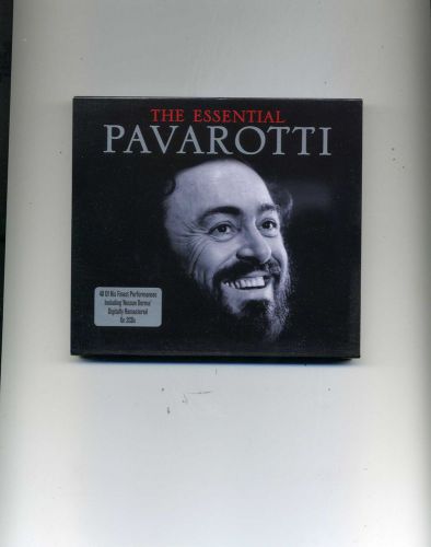 Luciano pavarotti - the essential pavarotti - 2 cds - new!!