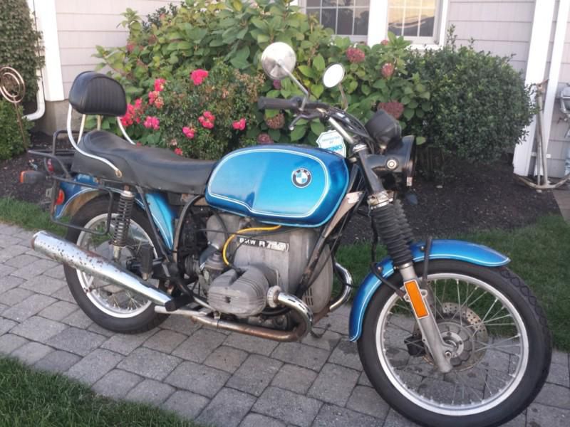 1977 BMW R75/7 Airhead 750 RARE Vintage Classic R-Series Motorcycle LOW MILES
