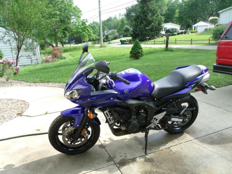 barely used 2007 fz6