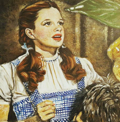 DOROTHY GALE WIZARD OF OZ PRINTS BY ARTIST VINCENT MYRAND