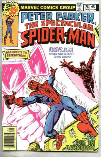 Spectacular Spider-Man #26-1979 fn+ Daredevil Ed Hannigan White Tiger