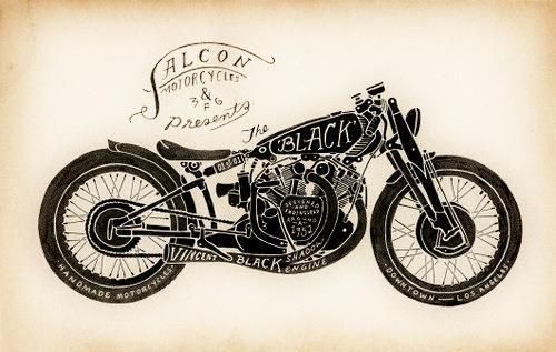 MP1 * 5&#034;x7&#034; PHOTO * VINTAGE 1948 ADVERT VINCENT BLACK SHADOW MOTORCYCLES * COOL