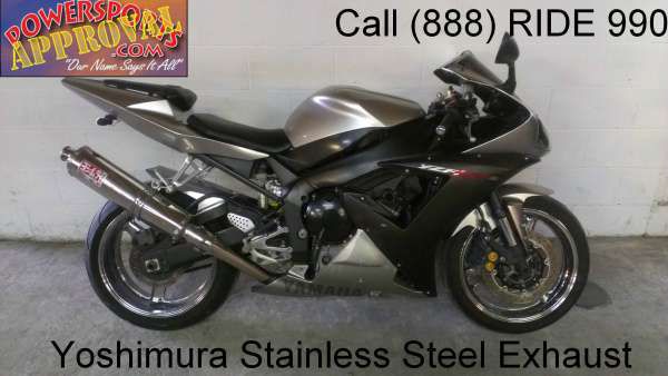 2003 used Yamaha R1 sport bike for sale with chrome wheels - u1566