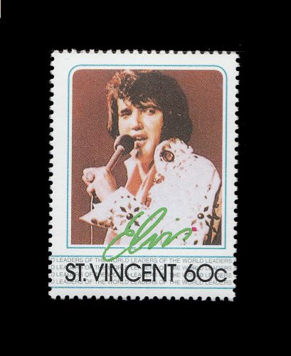 St. vincent, elvis stamp 60c mnh