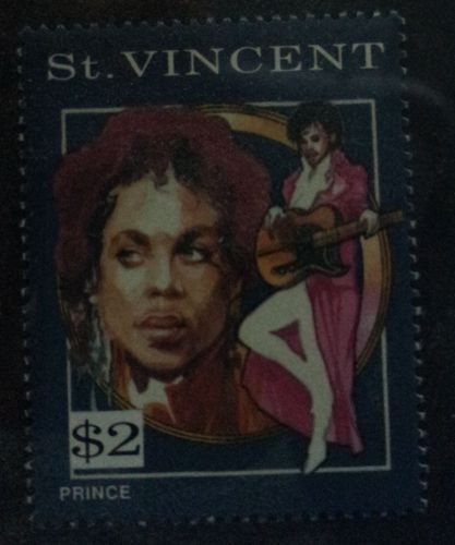 Prince - St Vincent Stamp - ultra rare