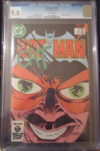 BATMAN #371 CGC 9.8 -- WHITE PAGES! CATMAN! MOENCH! HANNIGAN/GIORDANO COVER