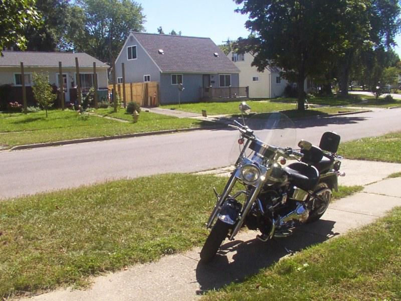 2003 Harley Davidson Fatboy Black 100th annivesary edition