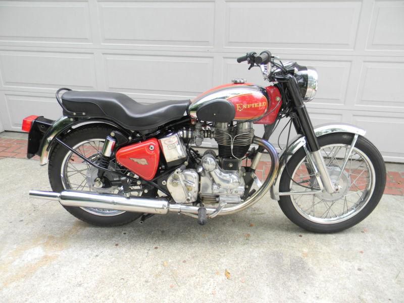 ROYAL ENFIELD BULLETT-500 DELUXE 99'-- SHOWROOM DISPLAY- ONLY 97 ACTUAL MILES
