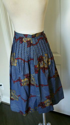 TWELFTH STREET BY CYNTHIA VINCENT anthropology Multicolor Multi Print Skirt Sz 2