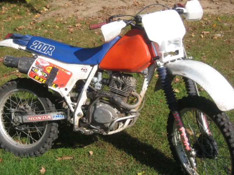 1987 HONDA XR 200