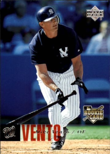 2006 Upper Deck #318 Mike Vento RC ROokie Card