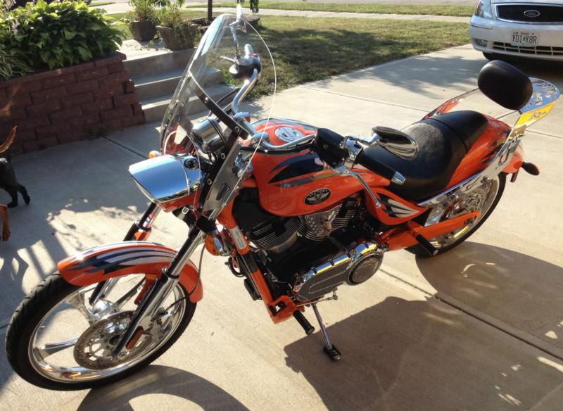2009 Victory Jackpot Motorcycle - 1885 Miles