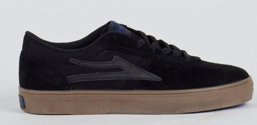 Lakai VINCENT Mens Skate Sneaker Shoes Size 9 US Black Gum Suede NEW