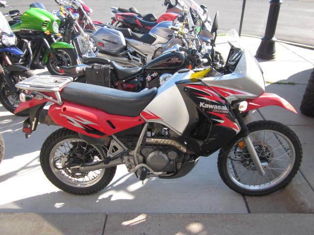 2008 kawasaki klr 650 dual purpose motorcycle "usa delivery" "good condition"