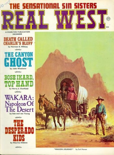 1968 Real West Magazine: Sensational Sin Sisters/Desperado Kids/Bose Ikard