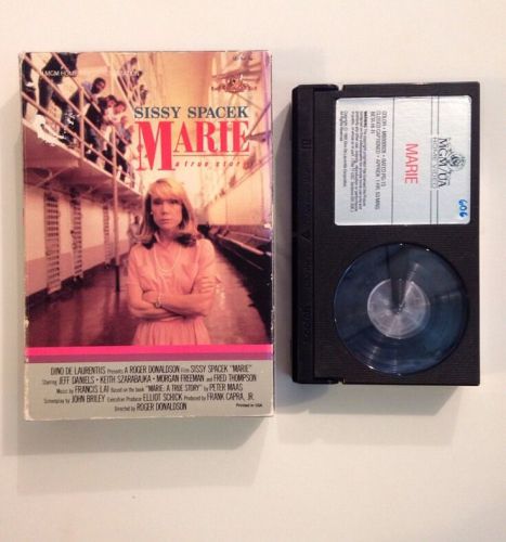 Marie MGM Home Video Sissy Spacek Beta Tape Betamax