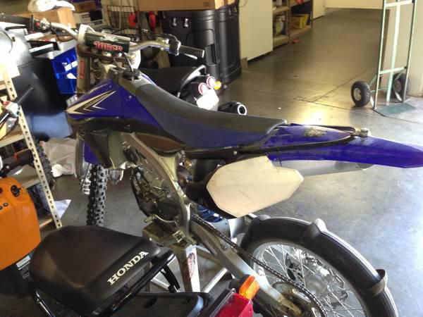 2010 YAMAHA YZF 450 LOW HOURS WELL MAINTAINED