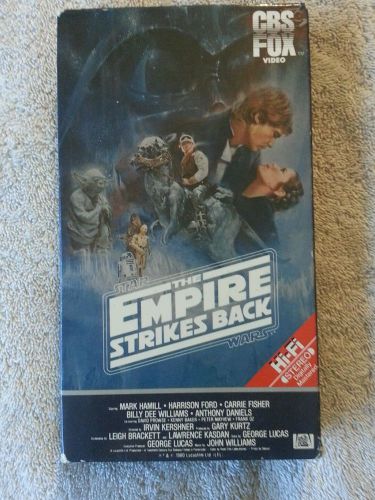 The Empire Strikes Back CBS Beta Tape 1st Release
