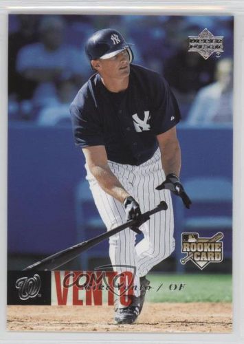 2006 Upper Deck #318 Mike Vento New York Yankees Washington Nationals Card 0j5
