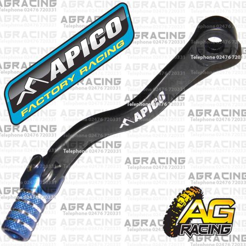 Apico black blue gear pedal lever for husaberg te 250 2013 motocross enduro new