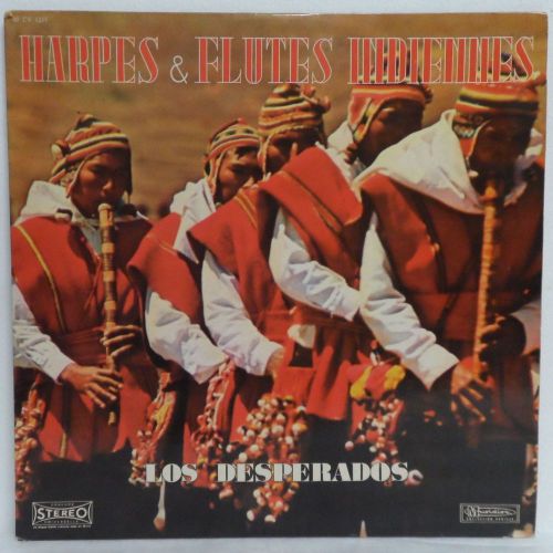 Los desperados - harpes &amp; flutes indiennes lp musidisc 30 cv 1211 france