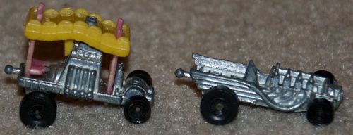 Lot 2 Vintage Mattel Hot Wheels Zowees Cars Desperado and 4930 Beddy Bye