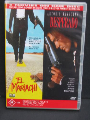 El mariachi/ desperado (2 movie set) - region 4 dvd movie