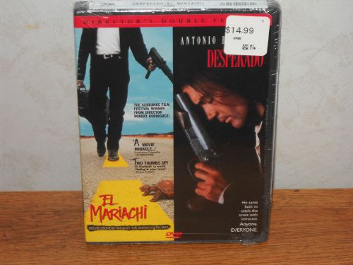 El Mariachi/Desperado (DVD, Double Feature) Antonio Banderas BRAND NEW SEALED!