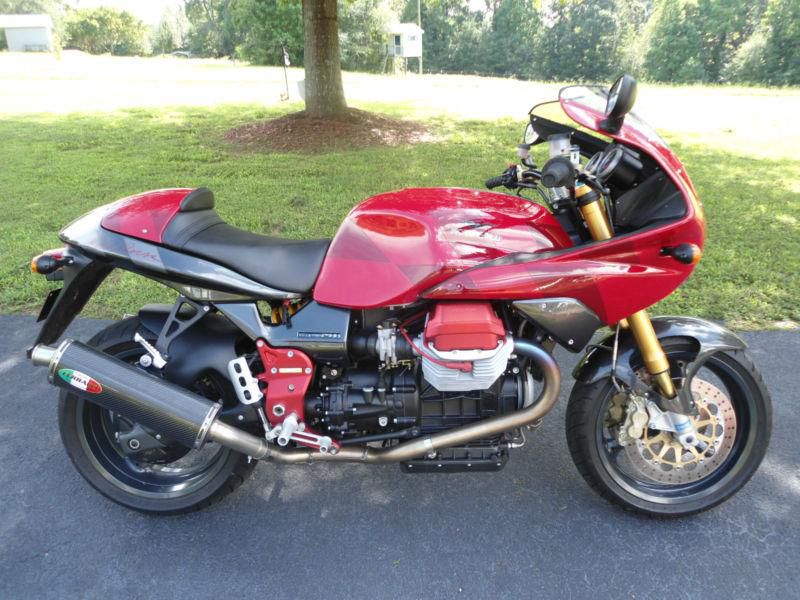 2003 moto guzzi rosso corsa