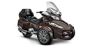2013 CANAM SPYDER RT LIMITED SE5 - BRAND NEW - LAVA BROWN