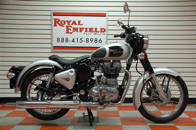 2014 Silver ROYAL ENFIELD BULLET C5 CLASSIC