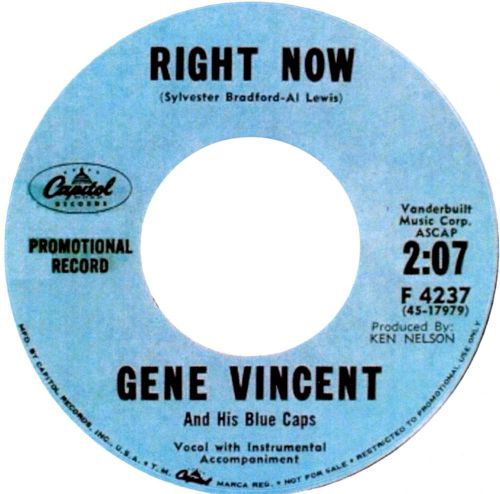 Right now gene vincent  *hot rockabilly*