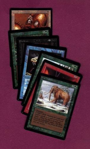 MTG BETA~LOT OF 7 DIFFERENT CARDS UNPLAYED