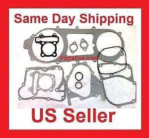 long case Scooter moped go kart engine head gasket sets of Gy6 150cc 11 pieces