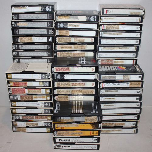 Lot of 85 USED Betamax Video Tapes Sony Scotch TDK Maxell Pre-recorded Beta NTSC